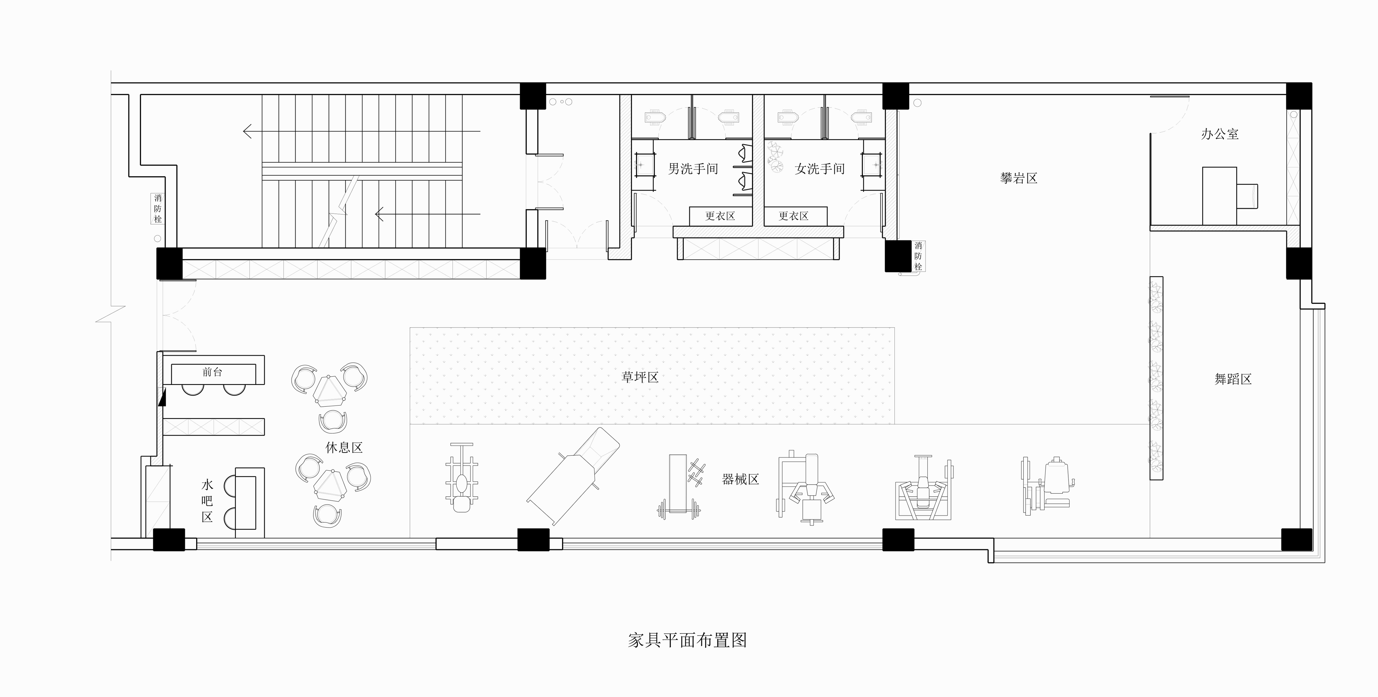 创客商务中心健身房